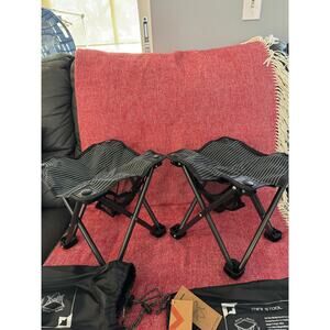 KingCamp Folding Camping Stool for adults SET OF 2